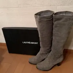 ロートレアモン LAUTREAMONT ロングブーツ 42 スエード