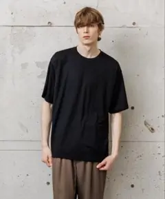 MBハイエンド尾州ウールTシャツ ビッグサイズモデル