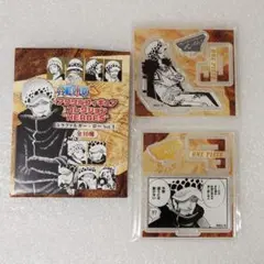 ★匿名配送★【ONEPIECE】アクリルフィギュア HEROES ロー（2点）