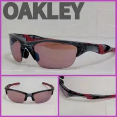 希少カラー✨️ OAKLEY FLAK2.0 クリアブラック　レッド　サングラス