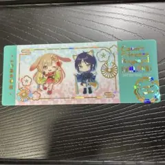 超かぐや姫 ラウンドワン ドリンク特典 アクリルキーホルダー 未開封 1
