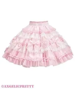 Angelic pretty ふわふわRibbon Dollスカート　ピンクのサムネイル