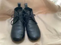 ⭐️月末セール⭐️ミラスポーツ レザーレースアップシューズ 黒 24,5cm