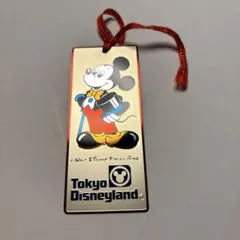 開園当時物80年代 東京ディズニーランド TDL ミッキーマウス しおり