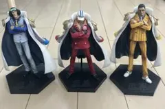 ワンピース DX海軍フィギュア 海軍 3大将 赤犬 青雉 黄猿