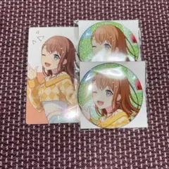 プロセカ　グリッター缶バッジ　46B 花里みのり23C エピカ 特典