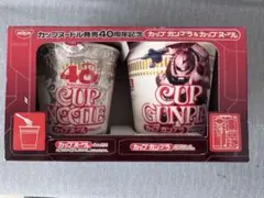 【未開封】カップヌードル 発売40周年記念 カップガンプラ　シャアザクのサムネイル