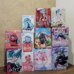 未開封】 初音ミク プライズフィギュア 13点セット まとめ売り - メルカリ
