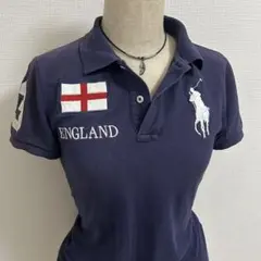 RALPH LAUREN スキニーポロ ポロシャツ ラルフローレン　M