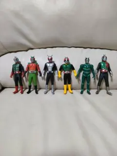 仮面ライダー フィギュア 6体セット