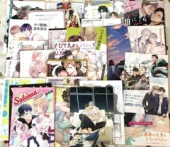 まとめ売りセット商業BL漫画限定小冊子リーフレット初回特典付録ペーパー