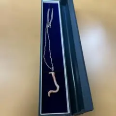 未使用品　沖縄本珊瑚　 淡いピンクネックレス