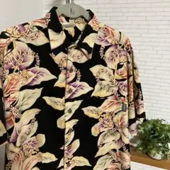90s stewart USA アロハシャツ　レーヨン　USA製　サーフィン