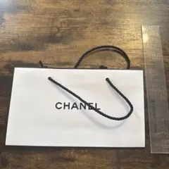 CHANEL ショップ袋 ホワイト
