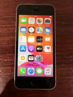 【美品】　Apple iPhone SE シルバー 本体　第一世代