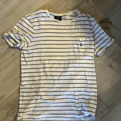 Polo Ralph Lauren ボーダー ポケットTシャツ M