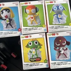 ケロロ軍曹 ケロロ小隊フィギュア　～ペコポンを侵略するであります〜　5種セット