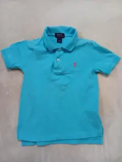 ラルフローレン ポロシャツ 半袖 水色 4T 110