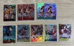 ワンピースカードゲーム パラレル SR シークレットまとめ売り ルフィ＆エース
