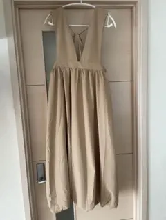 Amista x ASAMI ベージュワンピース M