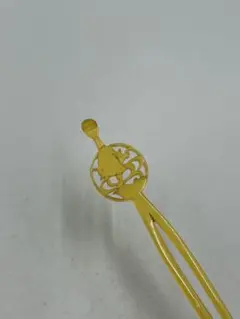 249ヴィンテージ　樹脂　透かし模様　雕刻 かんざし