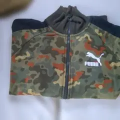 PUMA カモフラ柄 トラックジャケット Lサイズ
