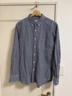 UNIQLO チェック柄 フランネル　長袖シャツ M