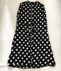 COMME des GARÇONS ドット柄ノースリーブワンピース S COMME des GARÇONS ドット柄 ノースリーブワンピース S - メルカリ