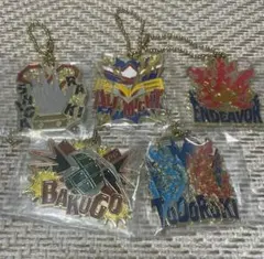 僕のヒーローアカデミア 一番くじ メタルチャーム G賞 4点セット