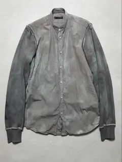 DSQUARER 2 ディースクエアード スウェットスリーブドッキングシャツ