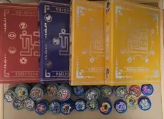 210妖怪大辞典４冊＆妖怪メダル258枚のセット