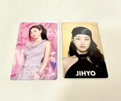 TWICE ジヒョ　グッズ　トレカ　THIS IS FOR