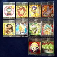 ドラゴンボール 超戦士シールウエハース 超絶感謝の十周年 10枚