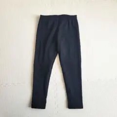 黒いフリースレギンス 95cmのサムネイル