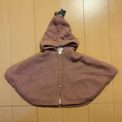 ベビー ポンチョ アウター 70-80