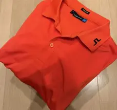J.Lindeberg オレンジ ポロシャツ Mサイズ
