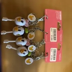 東京ディズニーリゾート ペアキーチェーン ドナルド デイジー