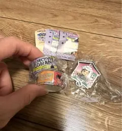 名探偵コナン×くら寿司 マスキングテープ ラバーキーホルダー 3点セット