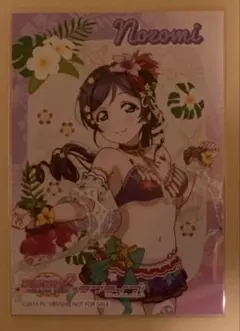 ラブライブ μ's お台場 THEキャラカフェ 特典 ブロマイド 東條希