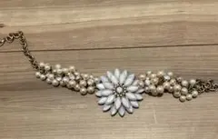 お花　ネックレス