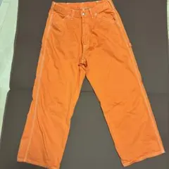 Lee ワークパンツ オレンジ