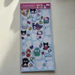 ラメ入り樹脂もりシール　サンリオ