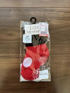LITTC ミッキーマウス ベビーソックス 9-15cm
