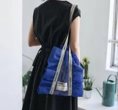 THEATRE PRODUCTS メッシュトートバッグ ブルーのサムネイル