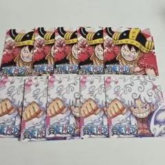 ナツコミ　ワンピース　カード　ルフィ　ニカ　原作　漫画　原画　特典　カードのサムネイル