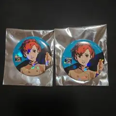 ペルソナ25周年 P3P 女主人公　缶バッジ 2個セット