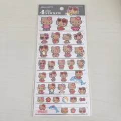 【新品未使用】4size sticker ハローキティ　日焼けキティ　シール
