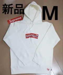 新品 タグ付き Supreme コムデギャルソン Box Logo パーカー M