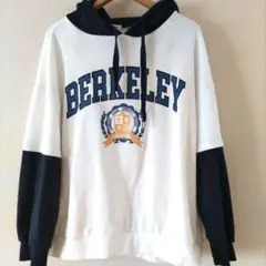 INGNI パーカー フード付きトップス プルオーバー レイヤードパーカー