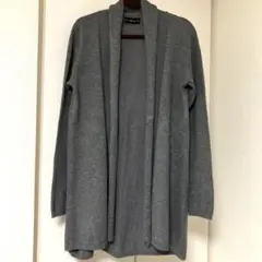ZARA ザラ グレー 長袖 カーディガン ニット L